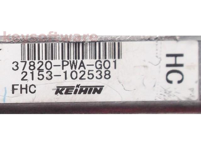 ECU Honda Jazz 1.3 37820-PWA-G01 2153-102538 {