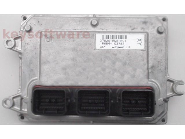 ECU Honda Civic 1.4 37820-R08-B01 6684-103782 {