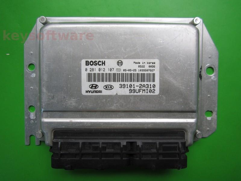 ECU Hyundai Matrix 1.5CRDI 39101-2A310 0281012107 EDC15C7