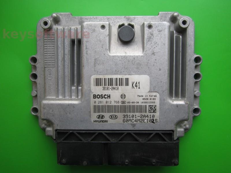 ECU Hyundai Accent 1.5CRDI 39101-2A410 0281012768 EDC16C39 + }