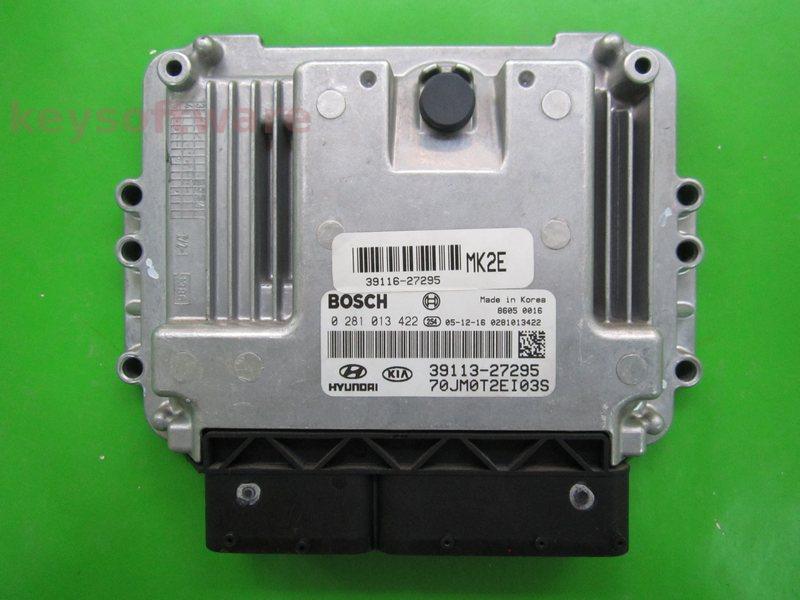 ECU Hyundai Tucson 2.0CRDI 39113-27295 0281013422 EDC16C39 {