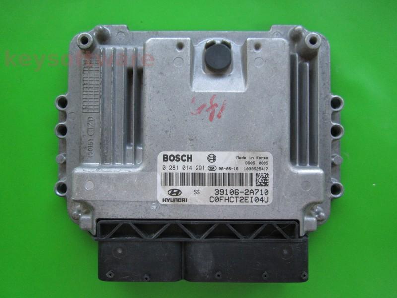 ECU Hyundai I30 1.6CRDI 39106-2A710 0281014291 EDC16C39 {+