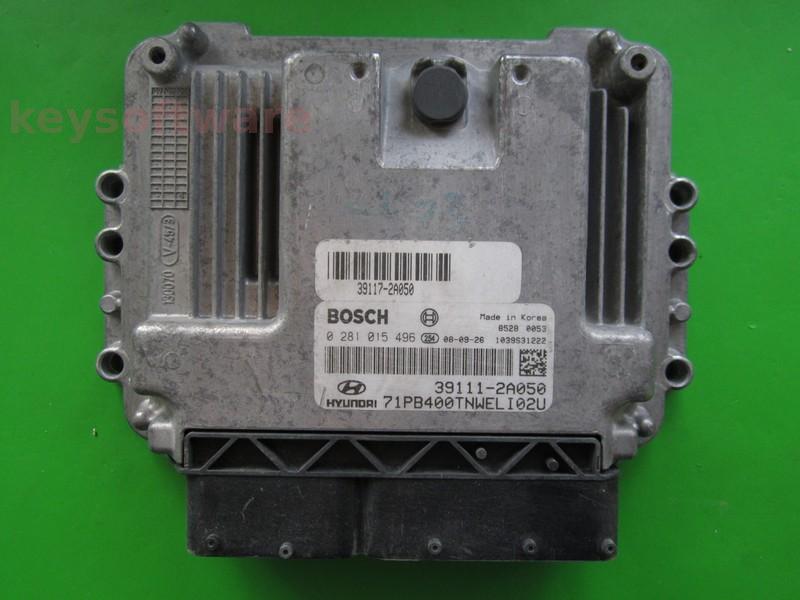 ECU Hyundai I20 1.4CRDI 39111-2A050 0281015496 EDC17C08