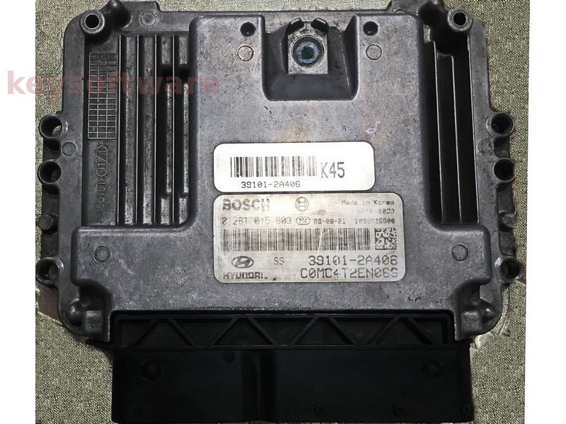 ECU Hyundai Santa Fe 2.0CRDI 39101-2A406 0281015603 EDC16C39 {