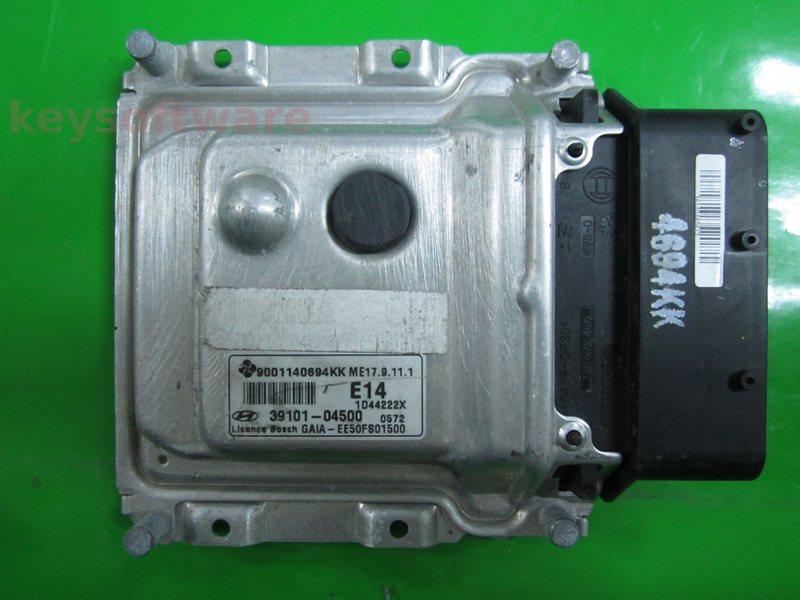 ECU Hyundai I10 1.0 39101-04500 9001140694KK ME17.9.11.1