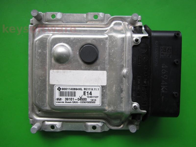 ECU Hyundai I10 1.0 39101-04500 9001140694KL ME17.9.11.1 {