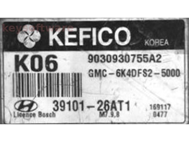 ECU Hyundai Accent 1.4 39101-26AT1 9030930755A2 M7.9.8 {