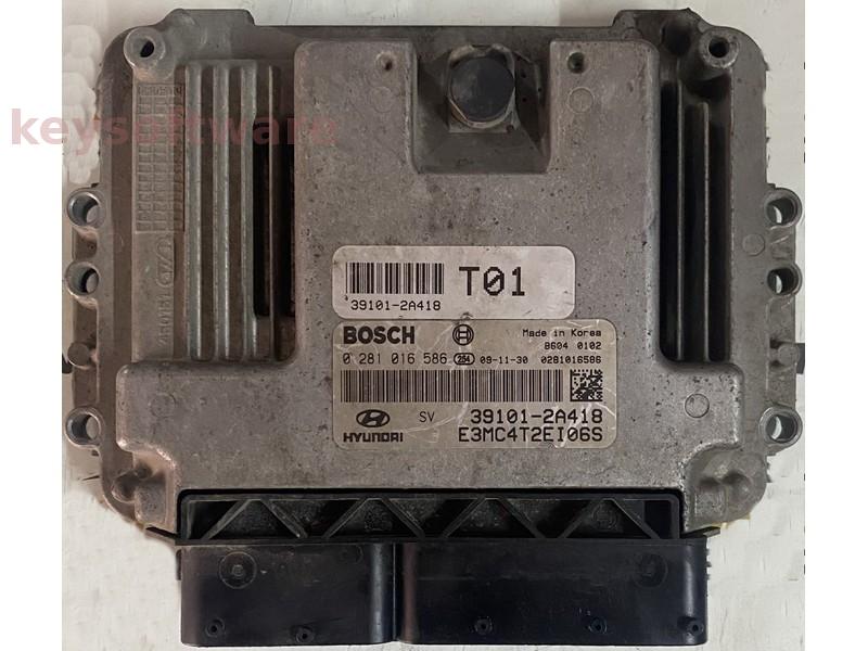 ECU Hyundai Accent 1.5CRDI 39101-2A418 0281016586 EDC16C39 {