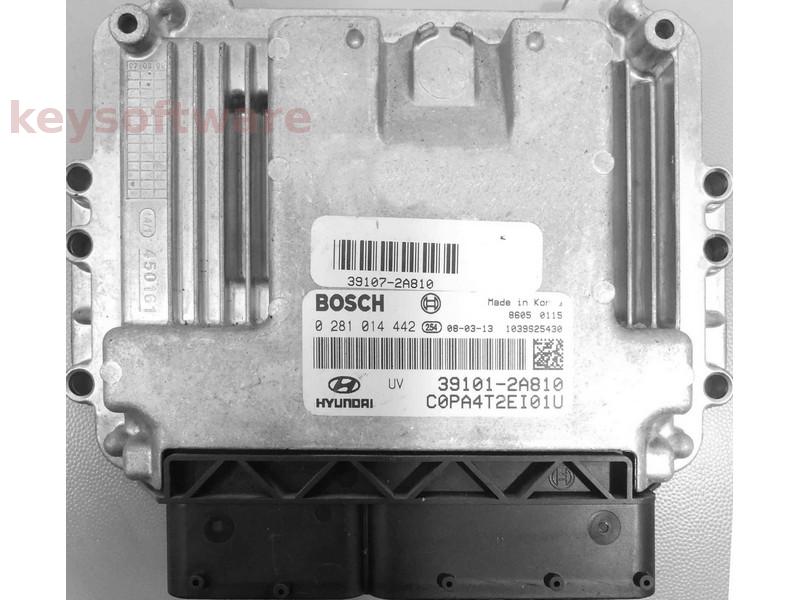 ECU Hyundai I10 1.1CRDI 39101-2A810 0281014442 EDC16C39 {