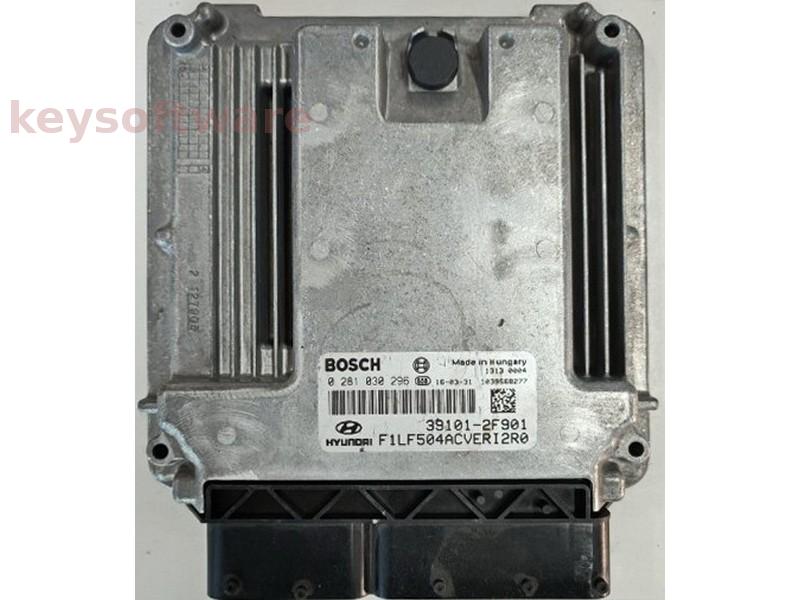 ECU Hyundai IX35 2.0 39101-2F901 0281030296 EDC17CP14 {