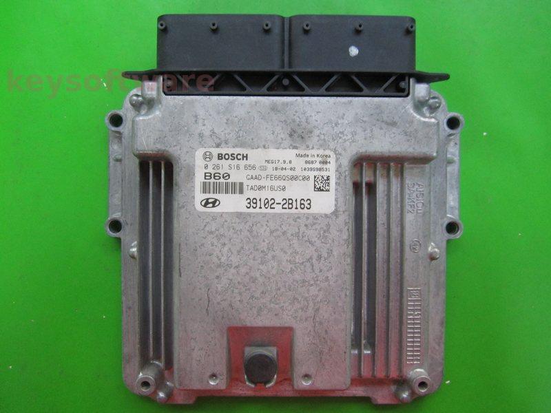 ECU Hyundai Elantra 2.0CRDI 39102-2B163 0261S16656 MEG17.9.8