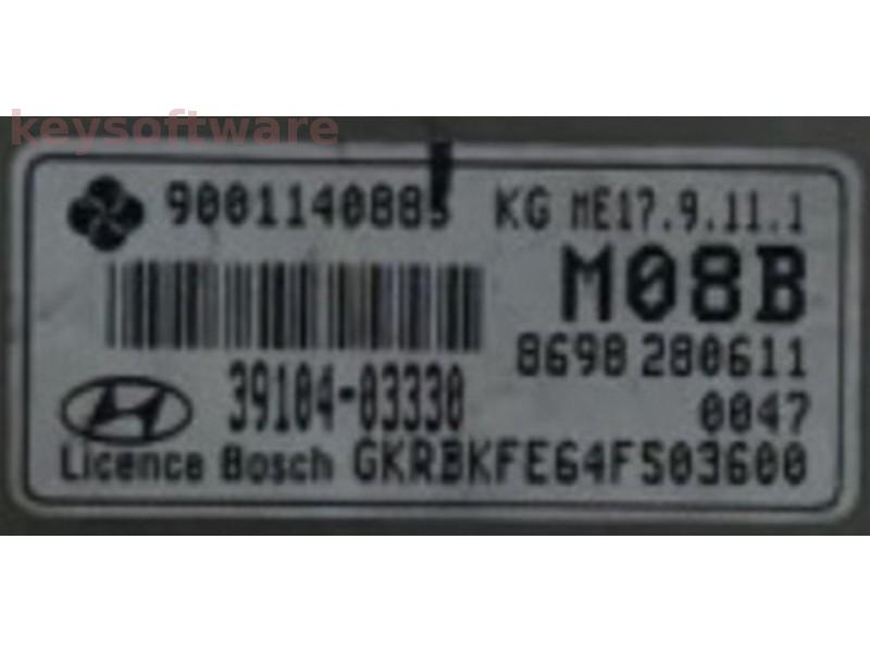 ECU Hyundai Accent 1.4 39104-03330 ME17.9.11.1 {