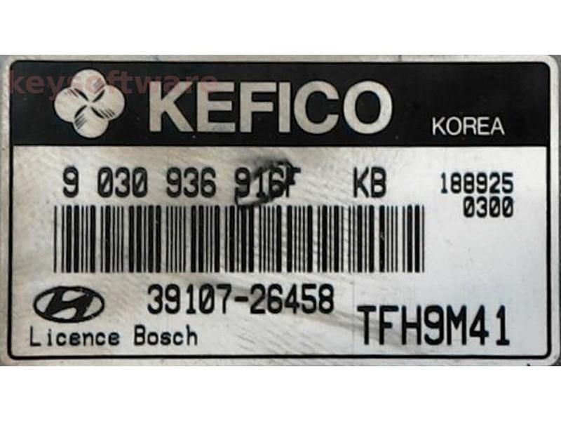 ECU Hyundai Getz 39107-26458 9030936916F M7.9 {