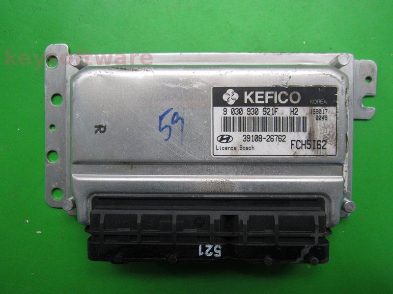 ECU Hyundai Matrix 1.6 39108-26762 9030930521F M7.9.0