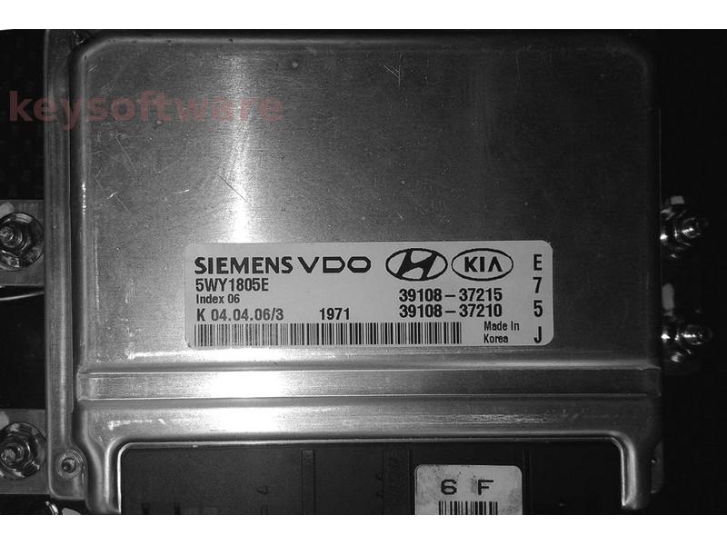 ECU Hyundai Coupe 2.7 39108-37210 5WY1805E SIMK62 {