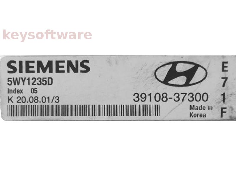 ECU Hyundai Trajet 2.7 39108-37300 5WY1235D {