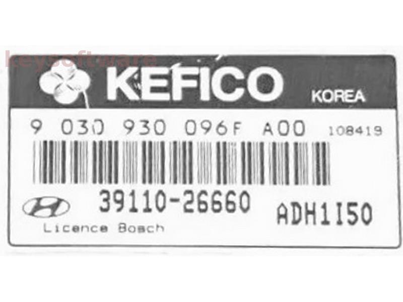 ECU Hyundai Accent 1.6 39110-26660 9030930096F {