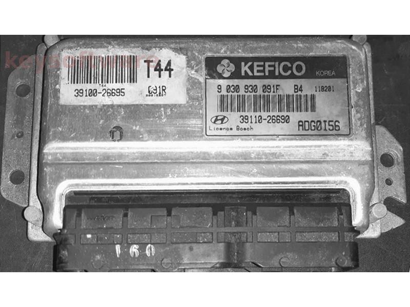 ECU Hyundai Accent 1.6 39110-26690 9030930091F {