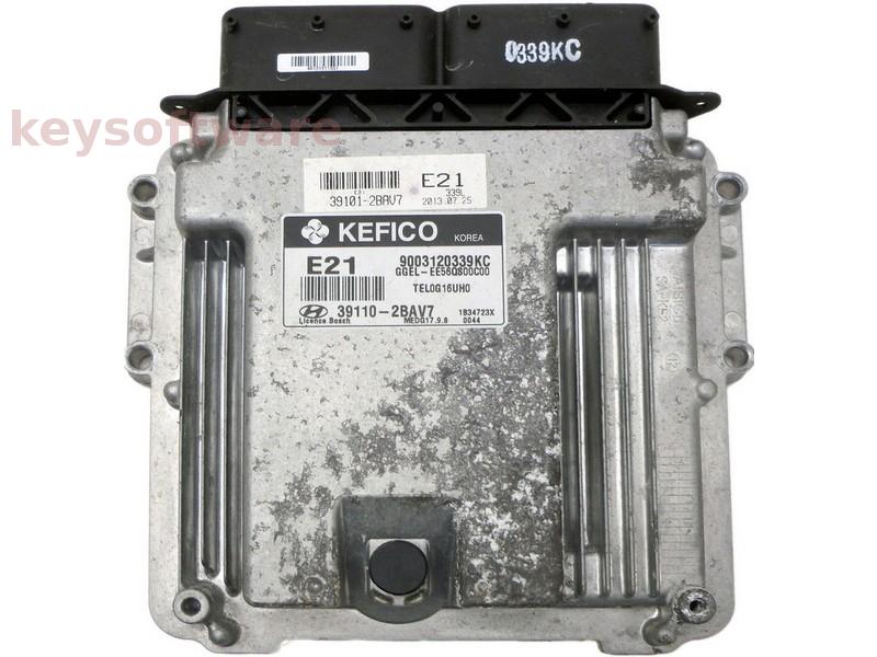 ECU Hyundai IX35 1.5GDI 39110-2BAV7 9003120339KC MEDG17.9.8 {