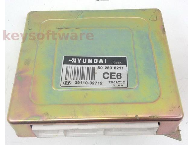 ECU Hyundai Atos 1.0 39110-02712 S02808211 {