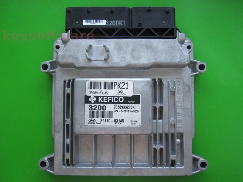 ECU Hyundai I10 1.2 39110-03145 9030933200KI M7.9.8