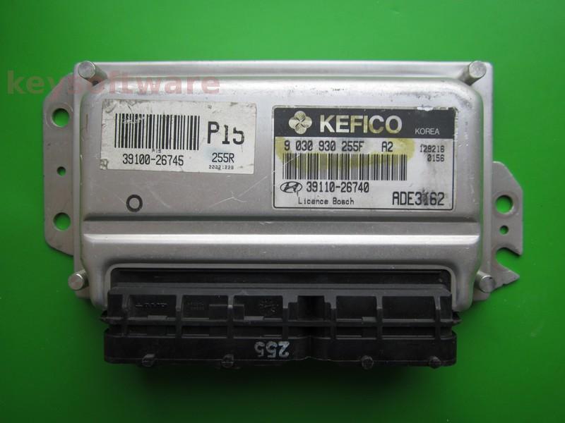 ECU Hyundai Accent 1.6 39110-26740 9030930255F M7.9.0 ~