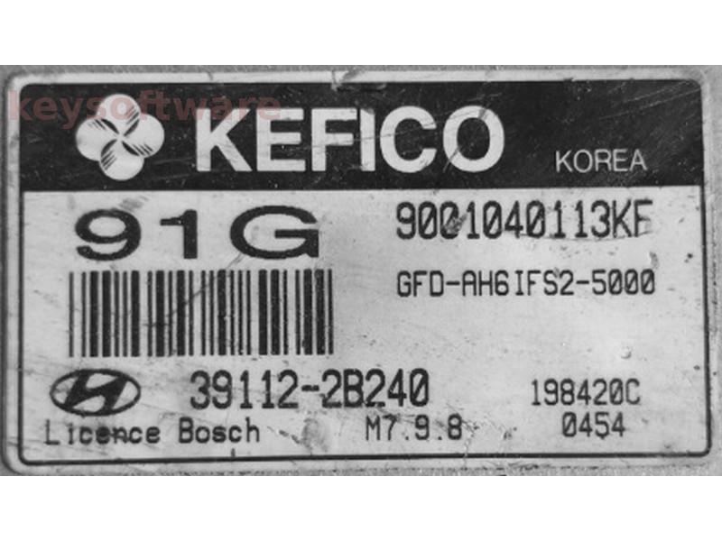 ECU Hyundai I30 39112-2B240 9001040113KF M7.9.8 {