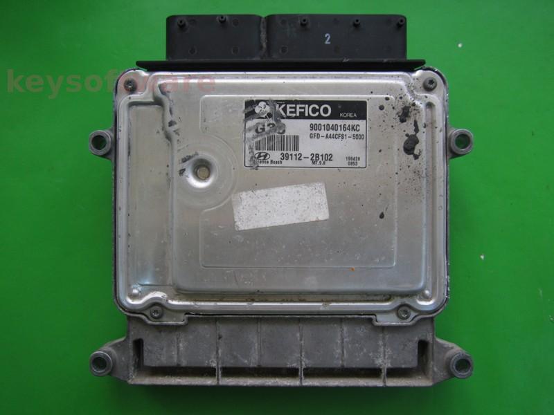 ECU Hyundai I30 1.4 39112-2B102 9001040164KC M7.9.8 +