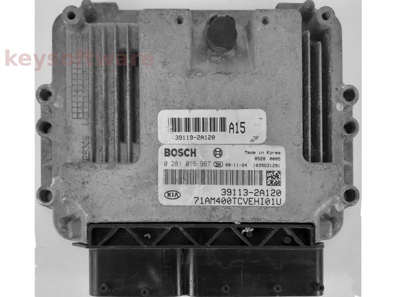 ECU Kia Soul 1.6CRDI 39113-2A120 0281015967 EDC17C08 {