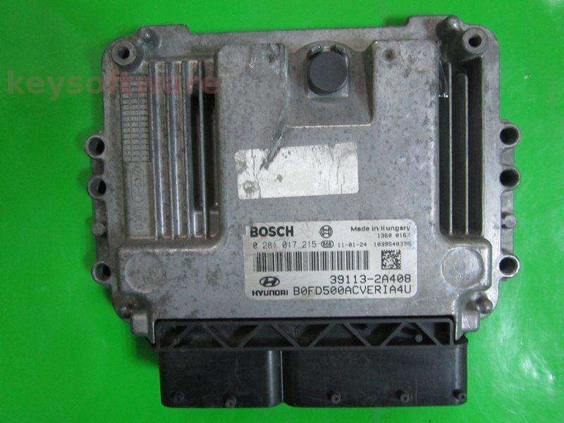 ECU Hyundai I30 1.6 39113-2A408 0281017215 EDC17C08