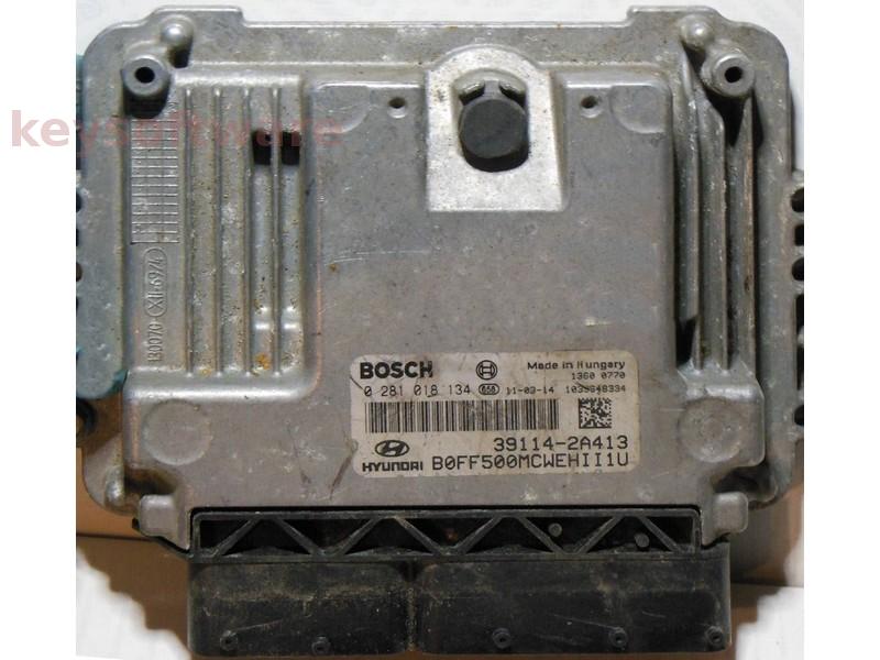 ECU Hyundai I30 1.6CRDI 39114-2A413 0281018134 EDC17C08 {