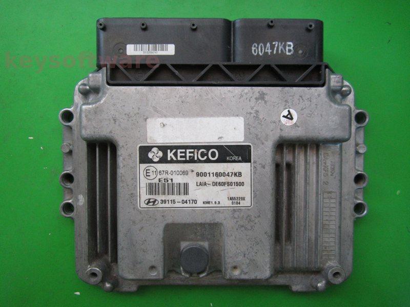 ECU Hyundai I10 1.0 39115-04170 9001160047KB KME1.9.3