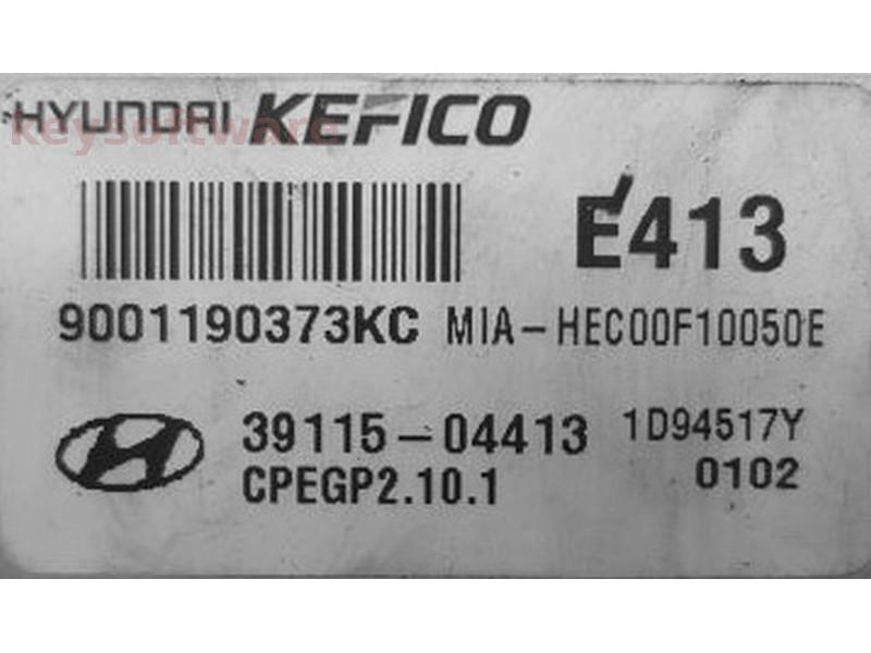 ECU Hyundai I10 39115-04413 9001190373KC CPEGP2.10.1 {