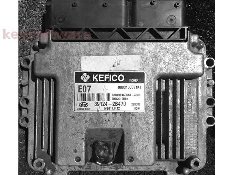 ECU Hyundai Accent 1.6 39124-2B470 MEG17.9.12 {