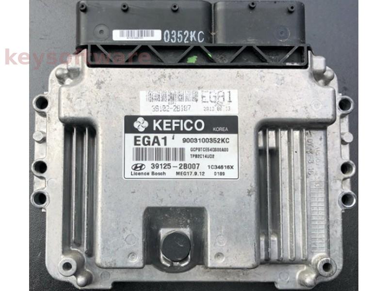ECU Hyundai I20 1.4 39125-2B007 MEG17.9.12 {