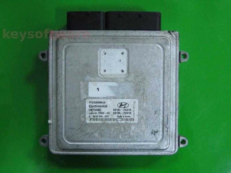 ECU Hyundai I30 1.6 39135-2G010 5WY4A38E SIM2K-341