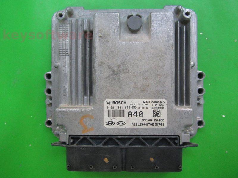 ECU Hyundai I30 1.6CRDI 39140-2A400 0281031888 EDC17C57