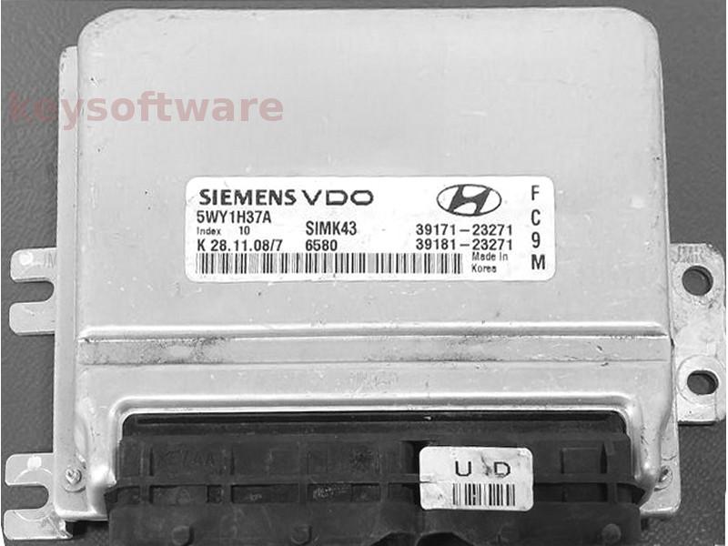 ECU Hyundai Tucson 2.0 39171-23271 5WY1H37A SIMK43 {
