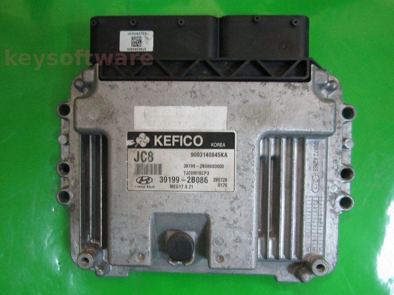 ECU Hyundai IX20 39199-2B086 9003140845KA MEG17.9.21