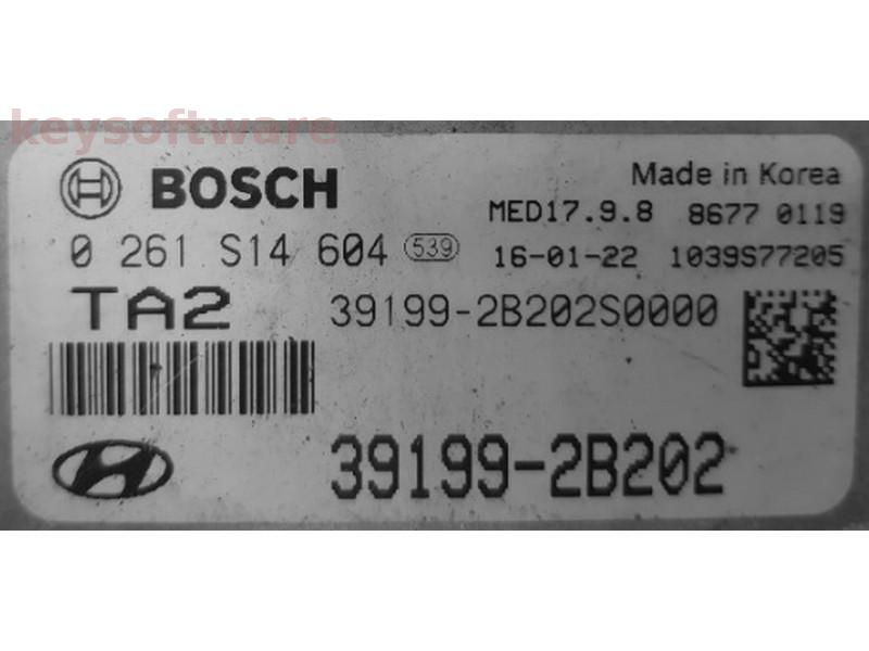 ECU Hyundai Tucson 1.6 39199-2B202 0261S14604 MED17.9.8