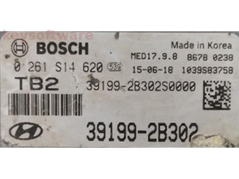 ECU Hyundai Tucson 1.6 39199-2B302 0261S14620 MED17.9.8