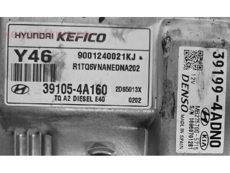 ECU Hyundai H350 2.5CRDI 39199-4ADN0 MB275700-5715 {