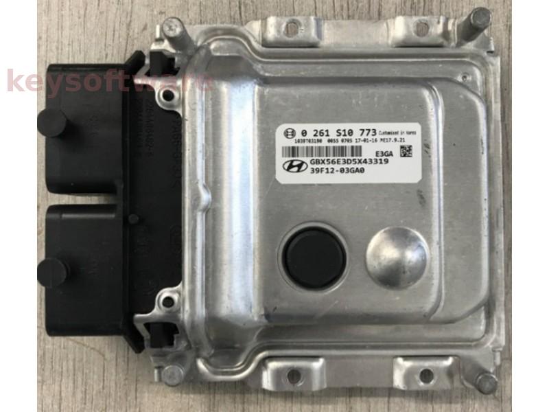 ECU Hyundai I20 1.2 39F12-03GA0 0261S10773 ME17.9.21