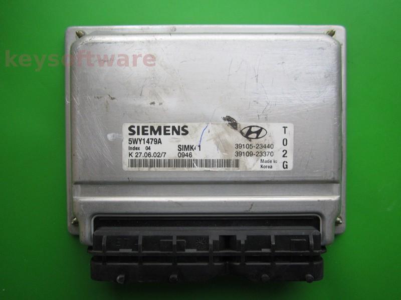 ECU Hyundai Coupe 2.0 39105-23440 5WY1479A SIMK41