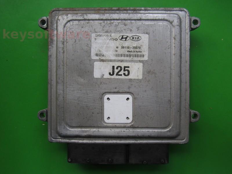 ECU Hyundai Sonata 2.4 39110-25070 5WY5210B VDO SIM2K-140