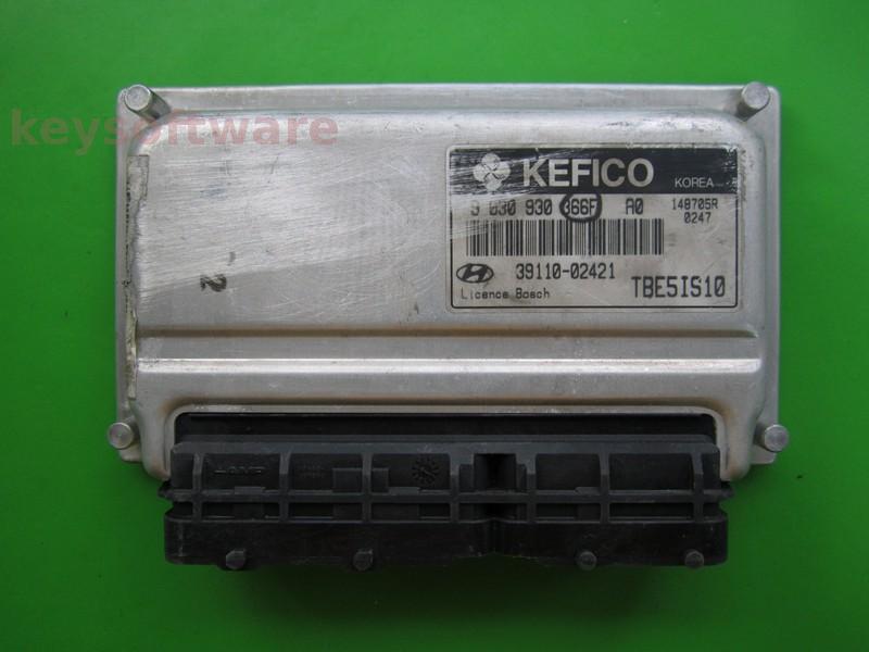ECU Hyundai Getz 1.1 39110-02421 9030930366F M7.9.0 }