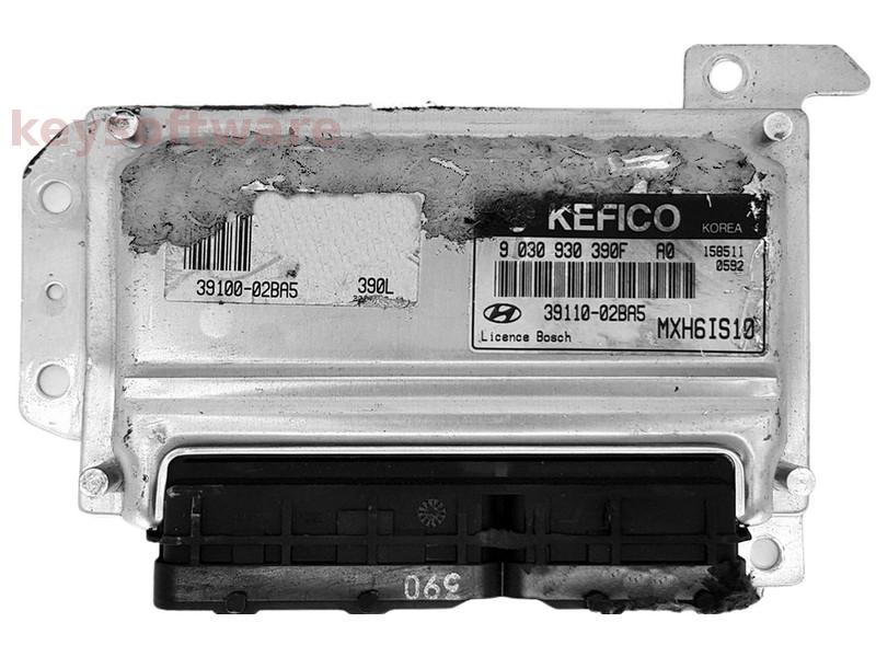 ECU Hyundai Atos 1.1 39110-02BA5 9030930390F M7.9.0 {+