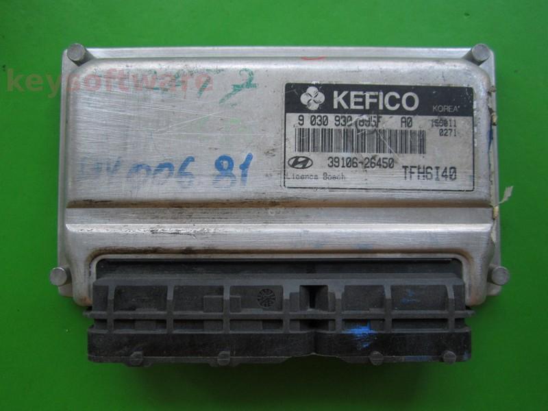 ECU Hyundai Getz 1.4 39106-26450 9030930895F M7.9.0