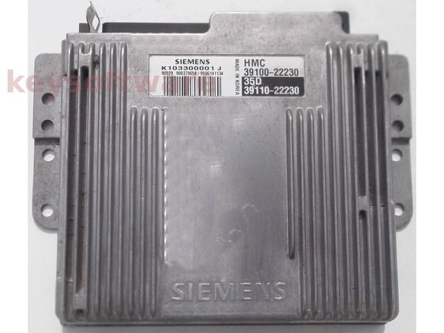 ECU Hyundai Excel 1.3 39100-22230 K103300001J {