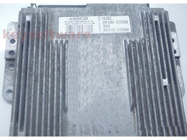 ECU Hyundai Accent 1.5 39100-22260 K103300003D {